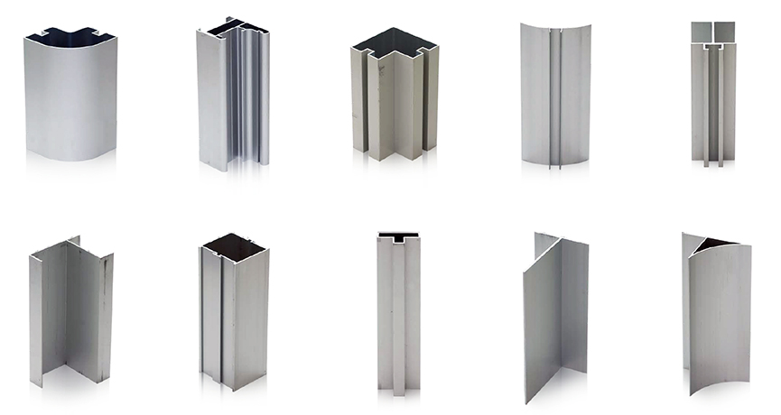 Variedad de molduras de perfil de aluminio para sala limpia1