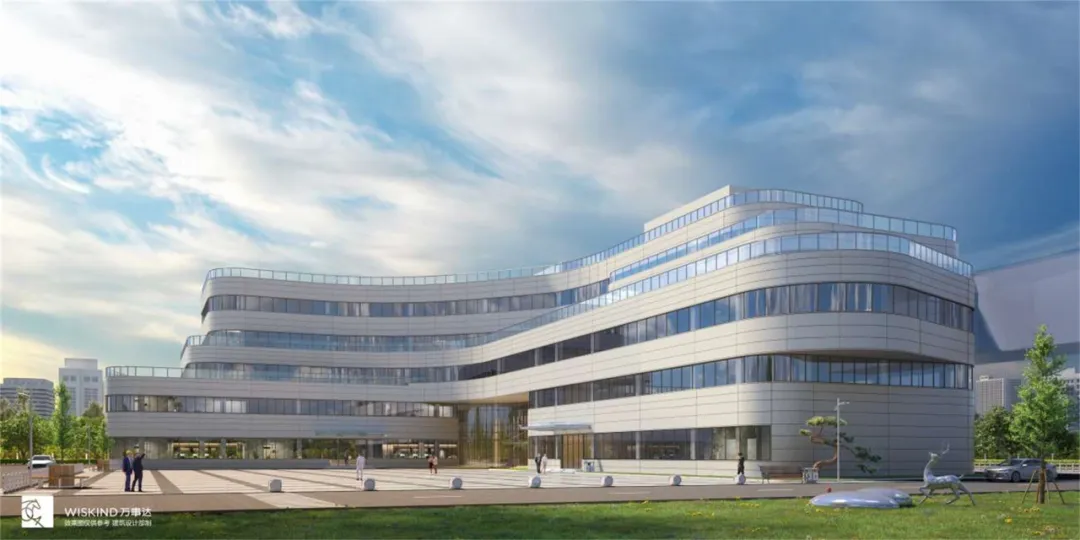 Rendering of the Comprehensive Building