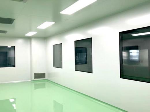 Tempered Glass Cleanroom Windows